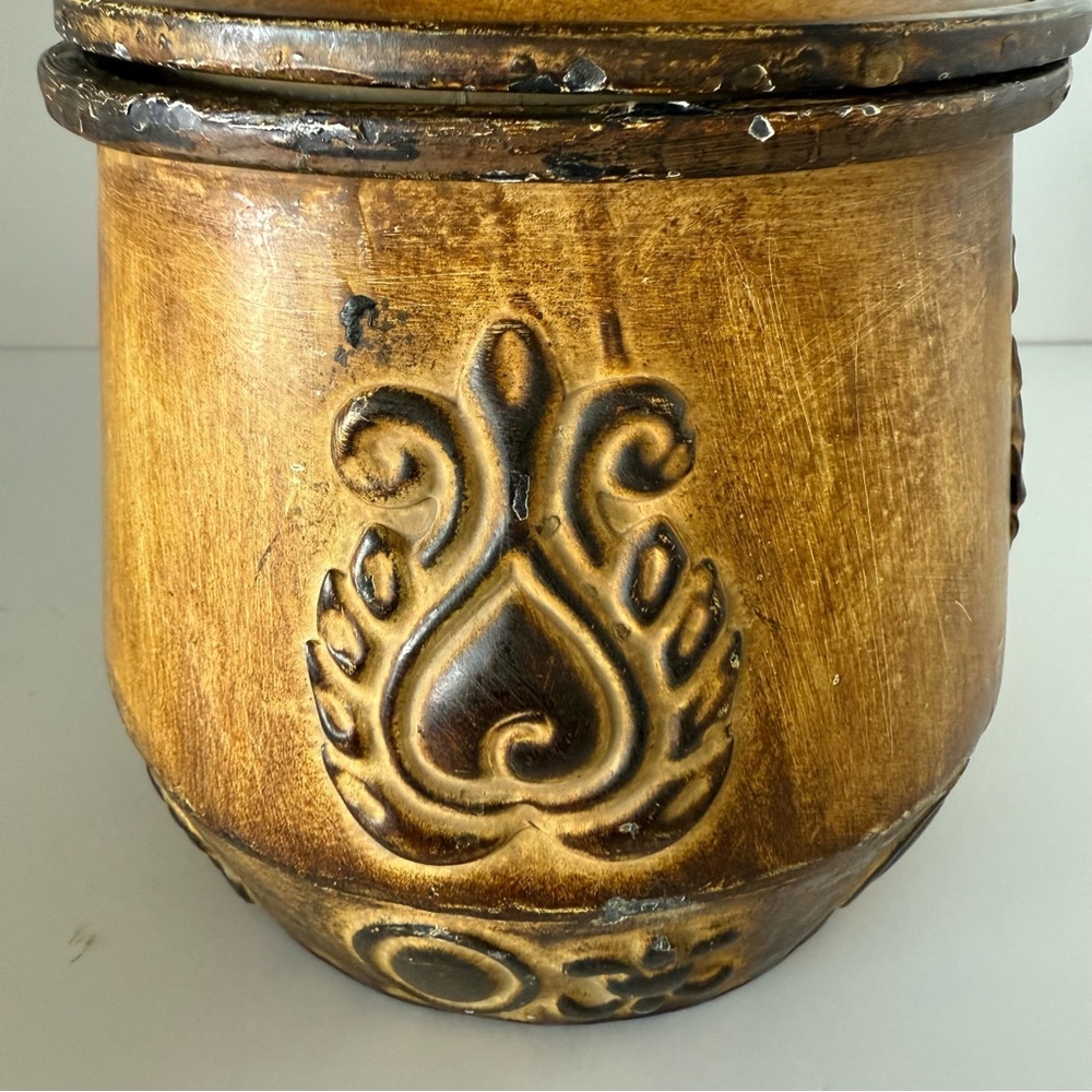 Vintage Brown Decorative Jar - Picture 6 of 7